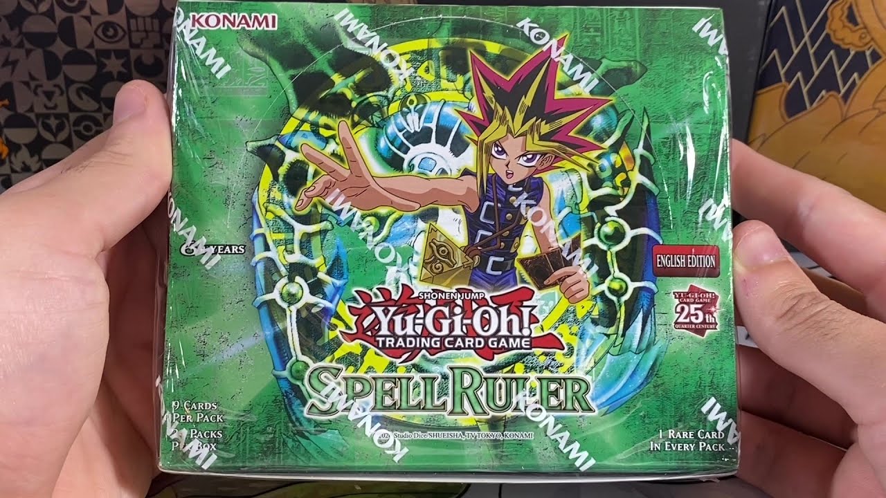 BEST TOON MONSTER PULLED!!! Spell Ruler 25th Anniversary Booster Box Opening!