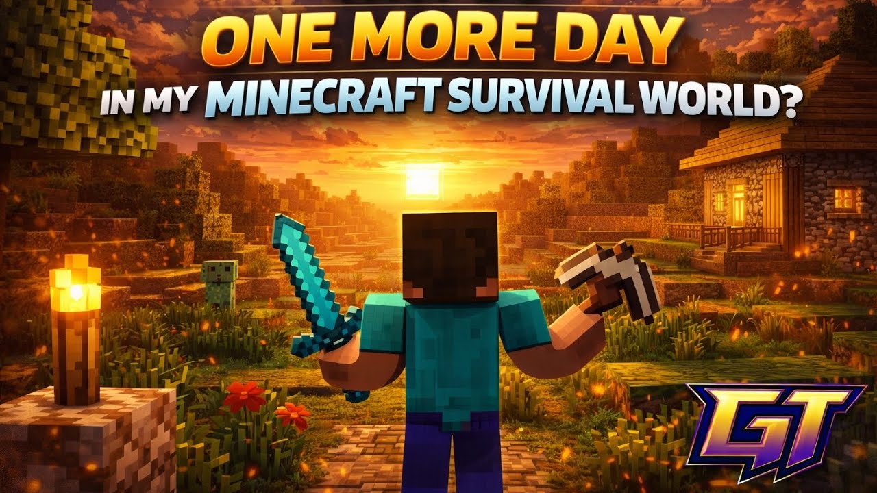 Oje more amazing day in my minecraft world