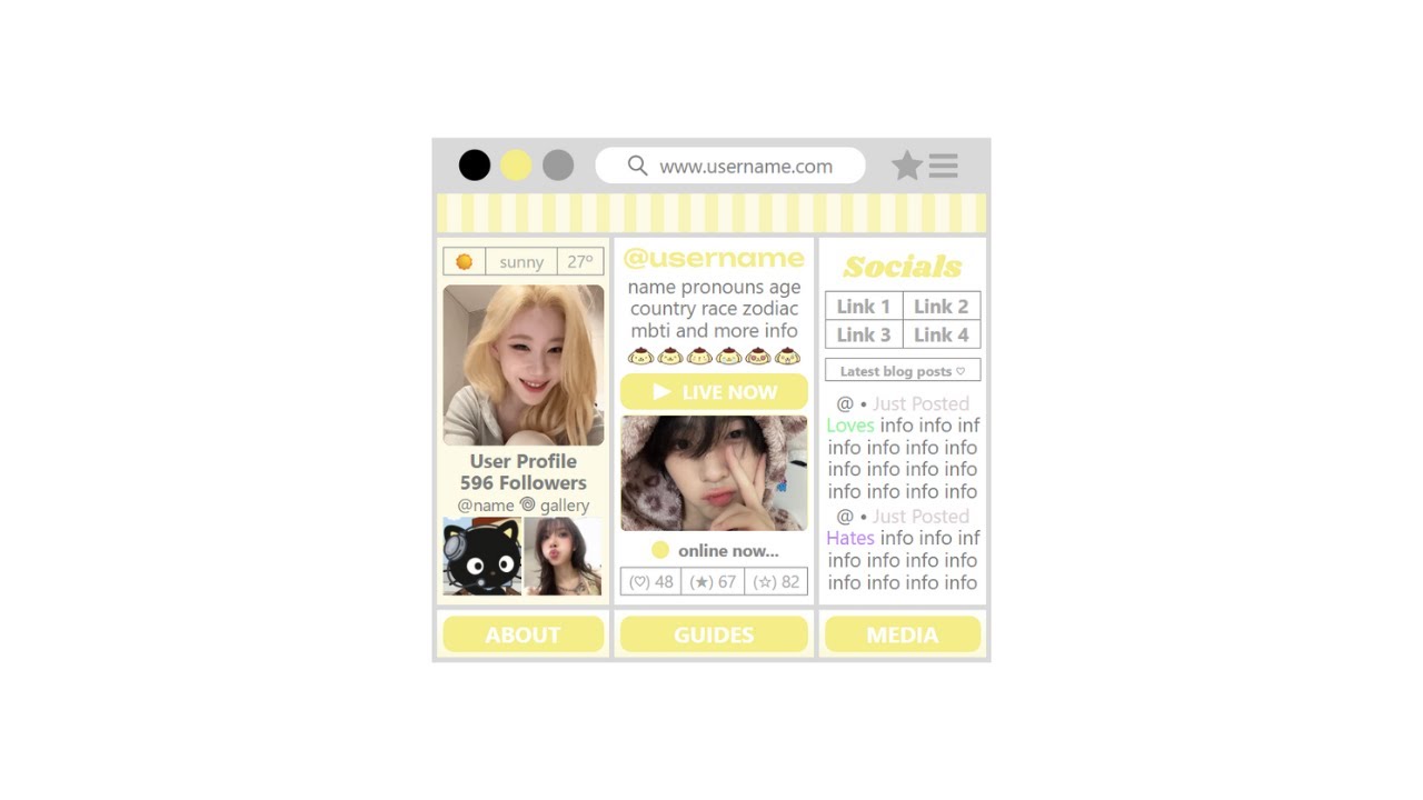 soft and easy carrd tutorial!