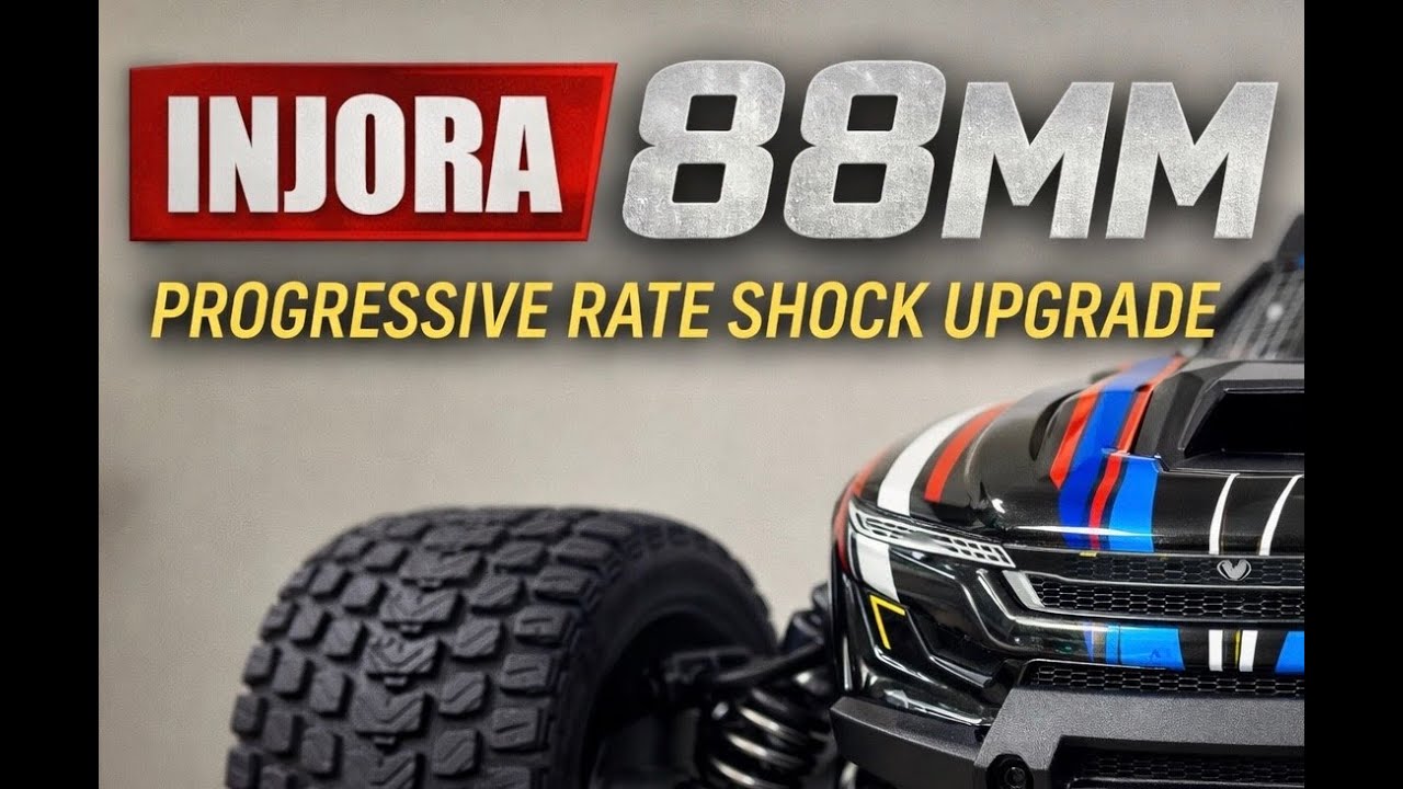 Traxxas Mini XRT Upgraded w/ Injora 88mm Shocks!