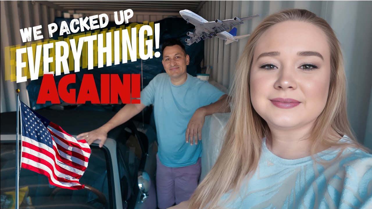 We LEFT THE UK for good and flew to AMERICA✈️