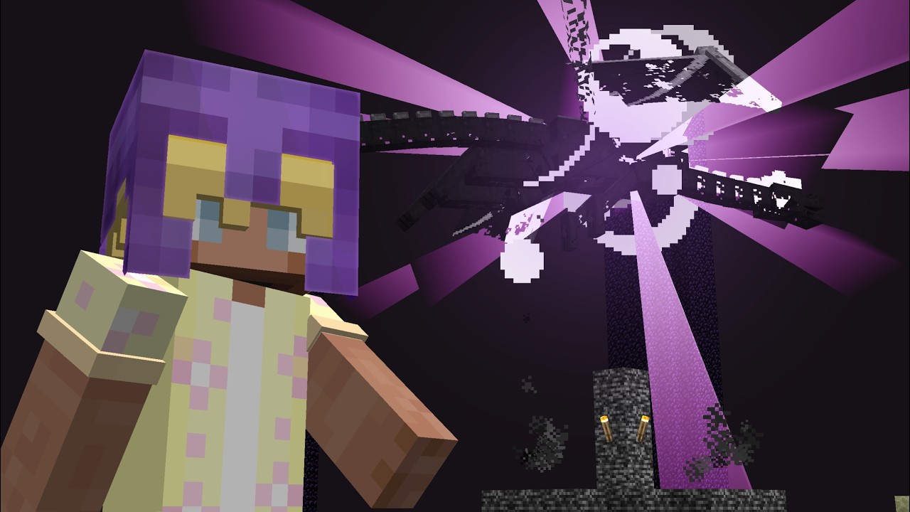 speedrunning with a horrible netherite helmet (thats it)