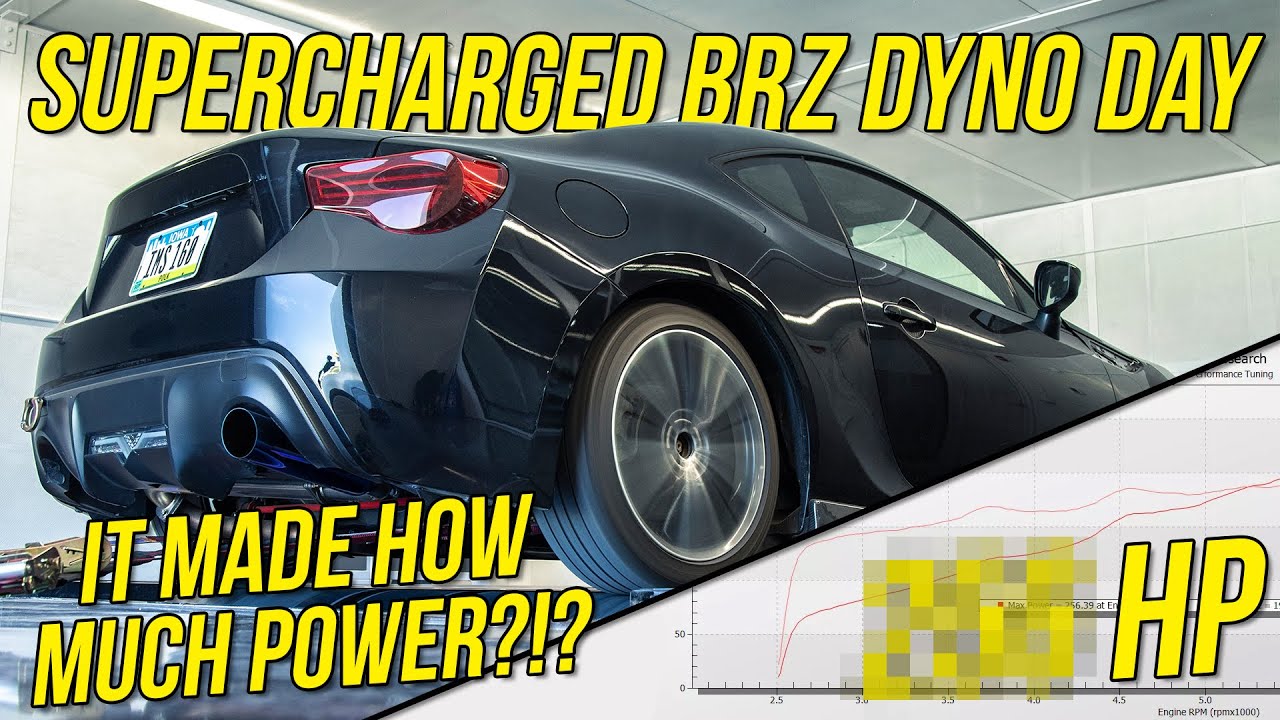 HKS Supercharged BRZ наконец-то возвращается на динамометр!