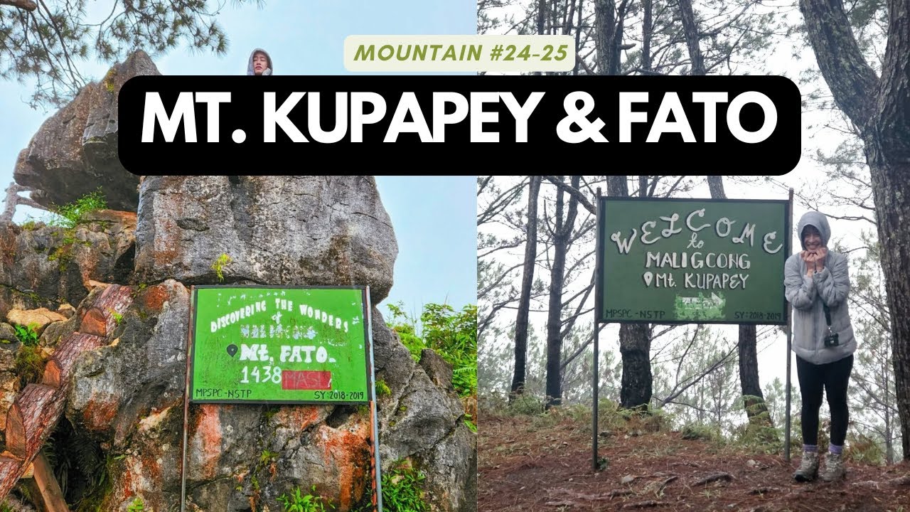 WHERE TO HIKE IN THE PHILIPPINES (BEGINNER-FRIENDLY): MT. KUPAPEY & FATO (MOUNTAINS #24 & #25)
