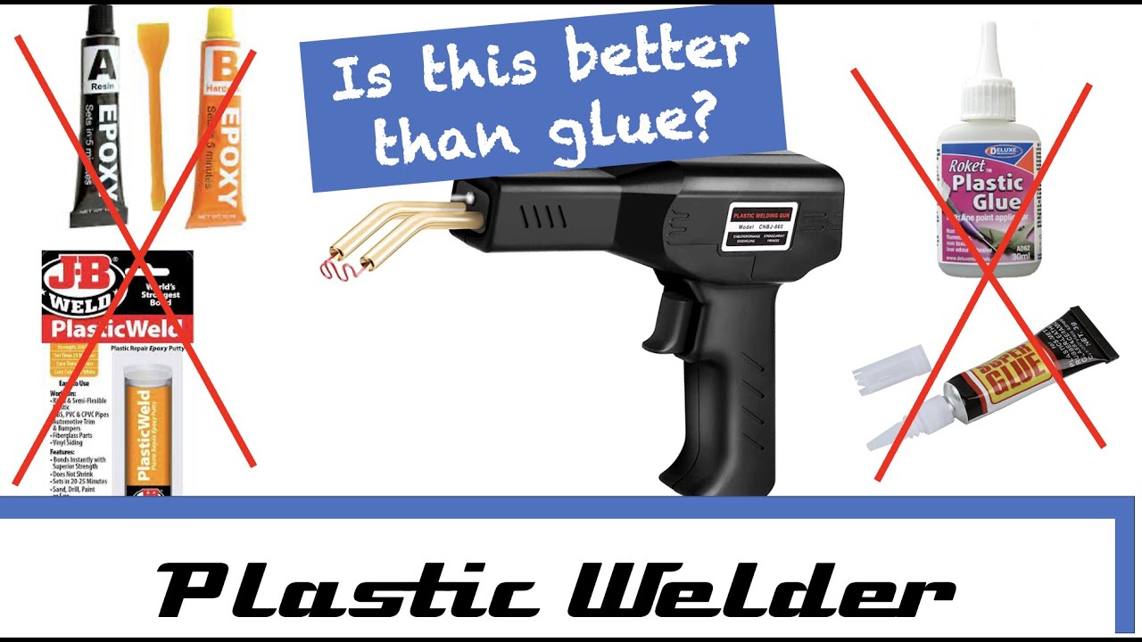 The best plastic repair? We try out a hot plastic welder - how to / review / tutorial