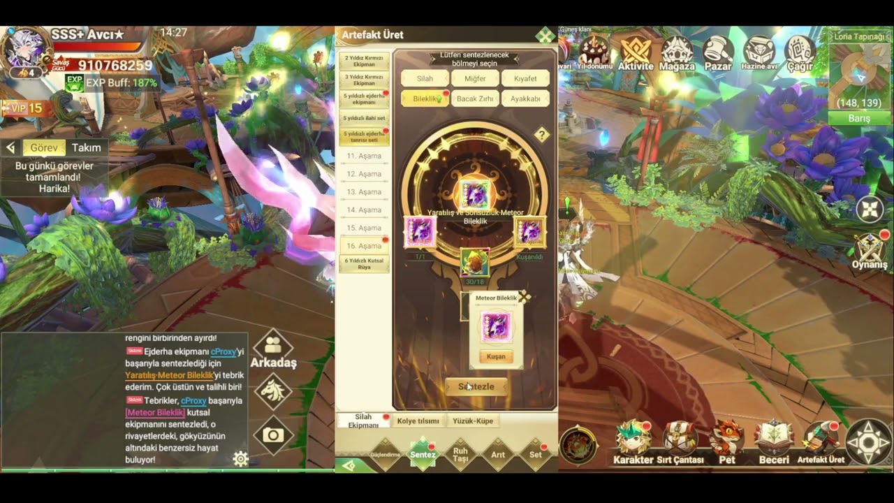Dragon Trail T10 mission finished and Untitled Score.