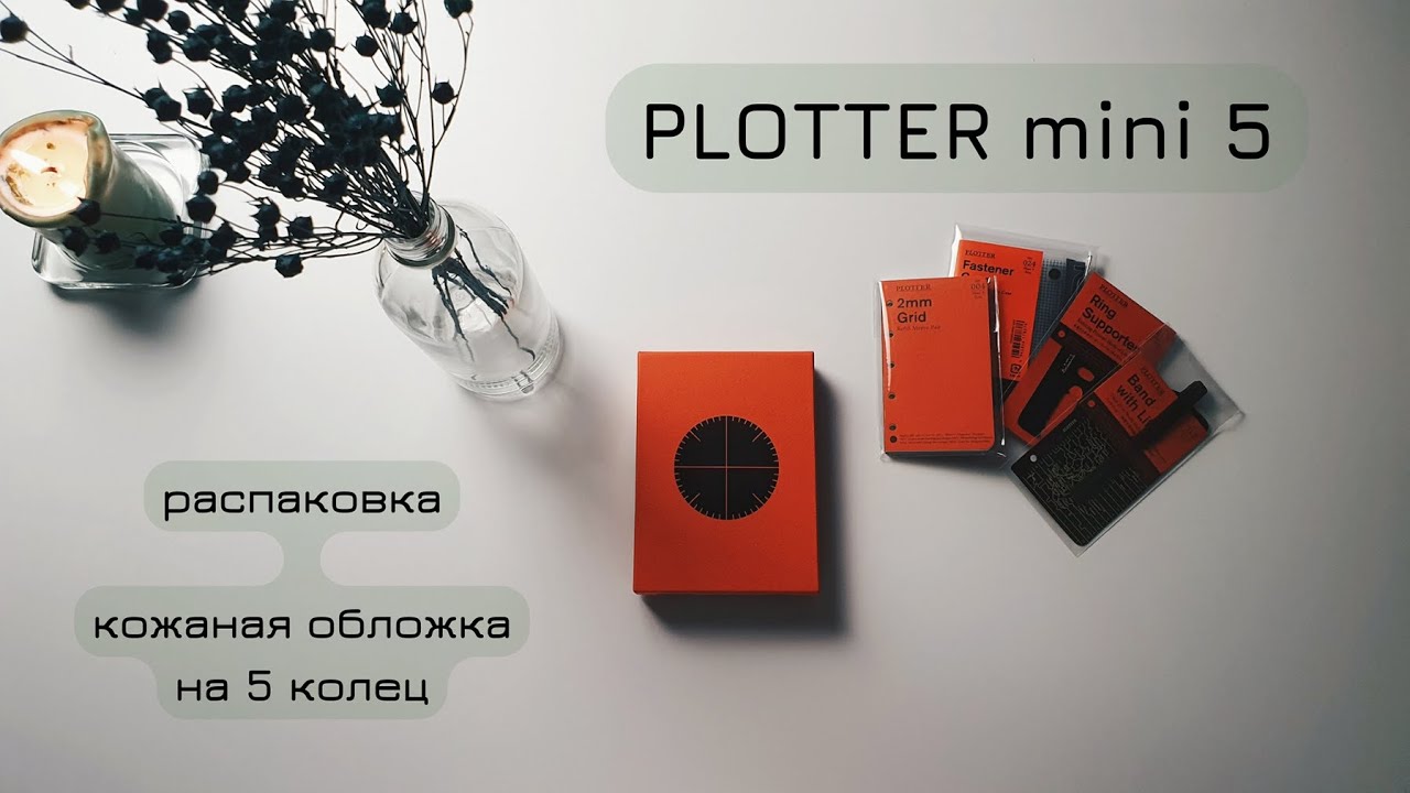Обложка Plotter из Японии | Распаковка и обзор | Plotter mini 5 rings Pueblo green