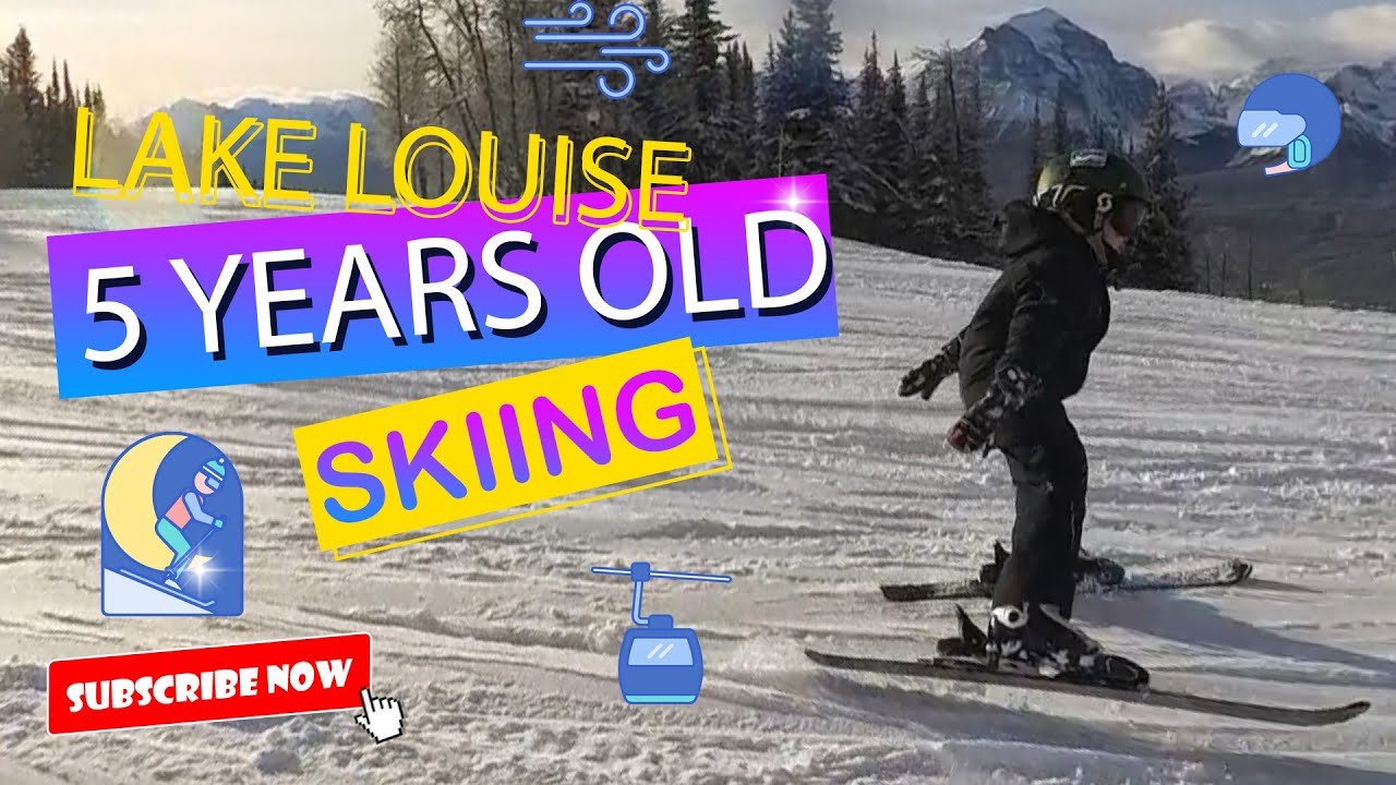 Lake Louise, AB | Adorable 5-Year-Old Takes on Lake Louise Ski Resort | Opening Weekend Adventure!