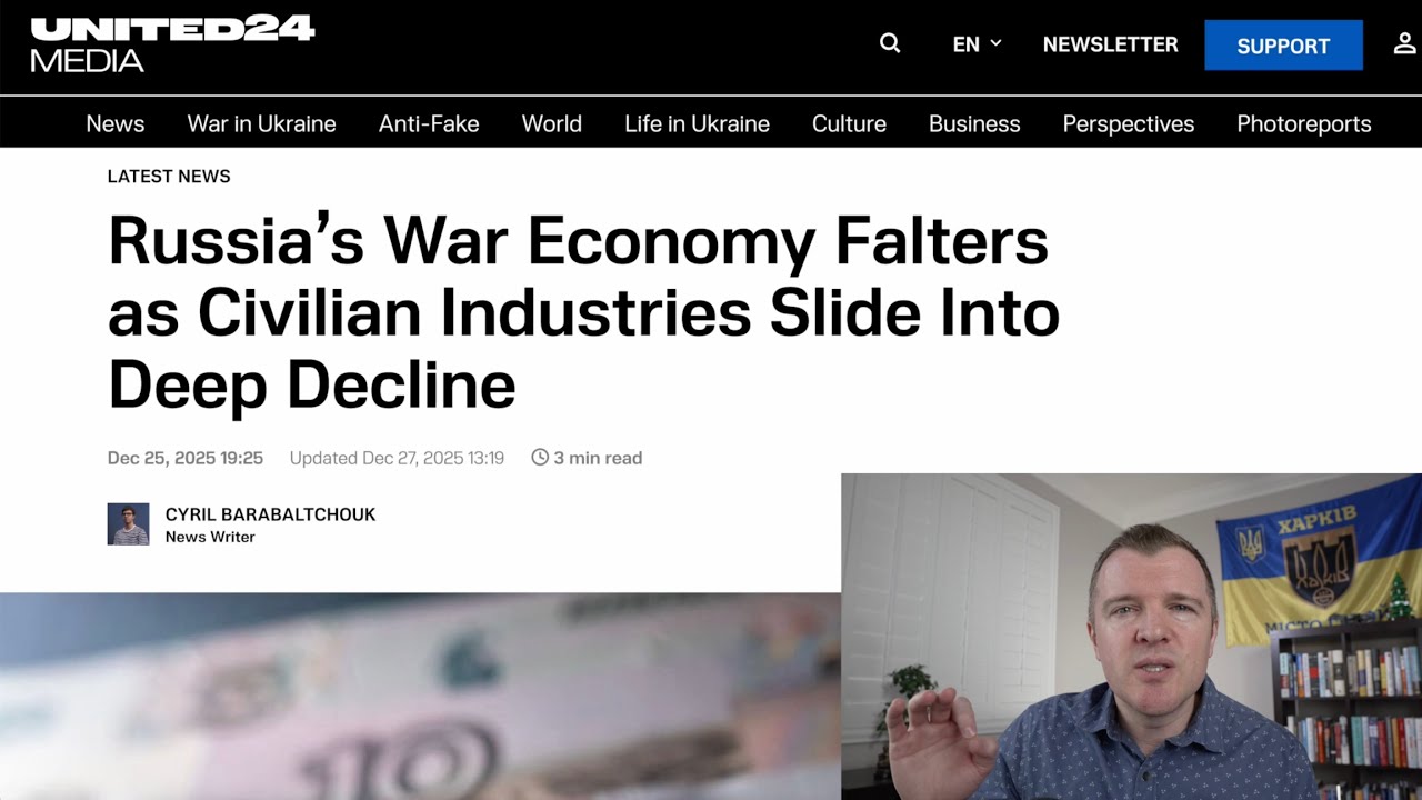 Russia's Civilian Economy is Collapsing
