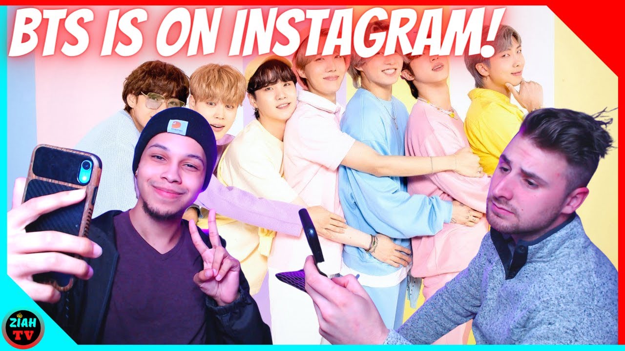 IF BTS JOINING INSTAGRAM WAS DUBBED - REACTION! 📸
