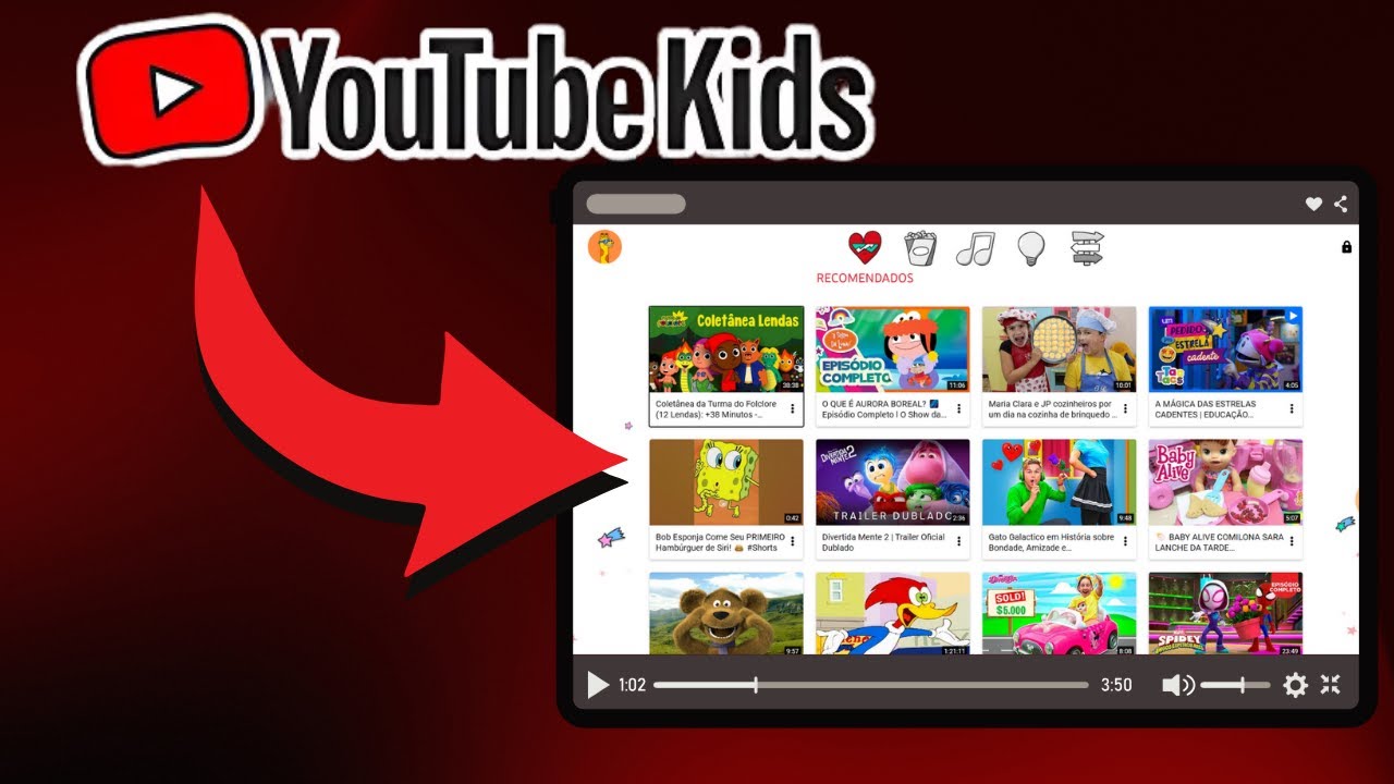 COMO USAR O YOUTUBE KIDS? #Criação #Edição #Design 🎥🖌️💻