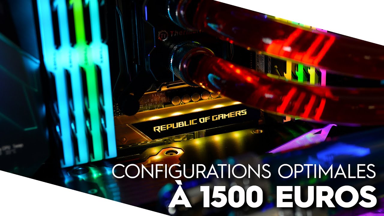 [CONFIG] PC Gamer &agrave; 1500&euro; : les configurations optimales d&eacute;but 2020 - TopAchat [FR]