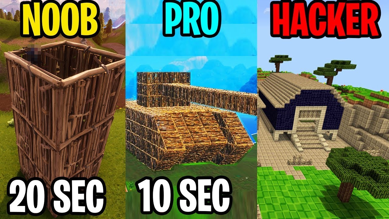 NOOB vs PRO vs HACKER - Fortnite Battle Royale #2