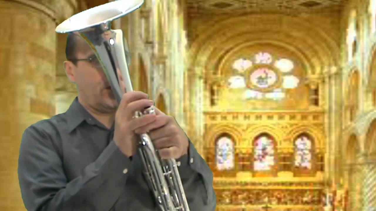 Cello Concerto Finale - Franz Joseph Haydn. Tenor Horn and Piano.