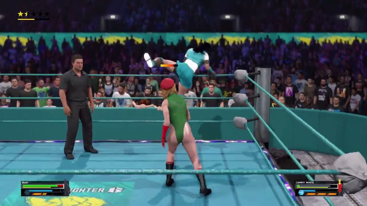 WWE 2K25: Ibuki Vs Cammy (Low blow match)