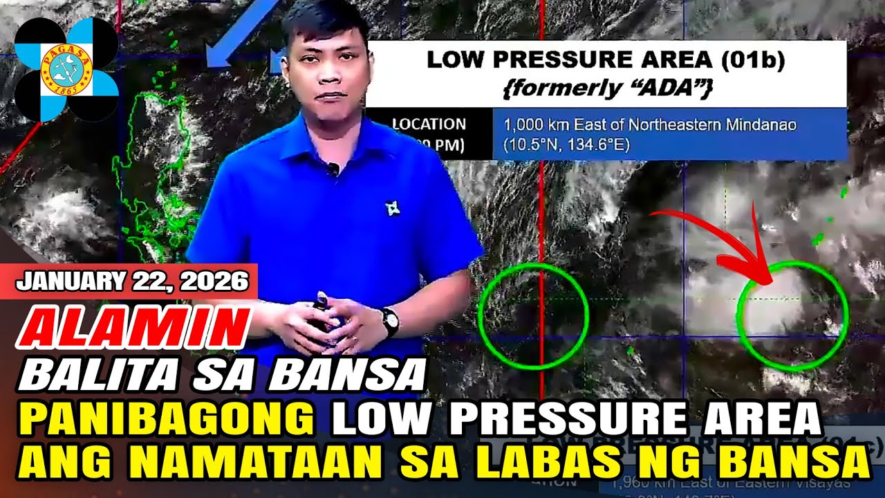 PANIBAGONG LOW PRESSURE AREA ANG NAMATAAN SA LABAS NG ATING BANSA!