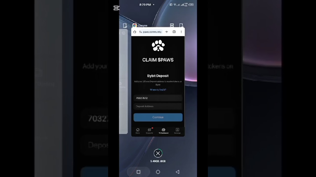 paws Airdrop claim | How to deposit paws on bybit | paws withdrawal | paws Airdrop claim update