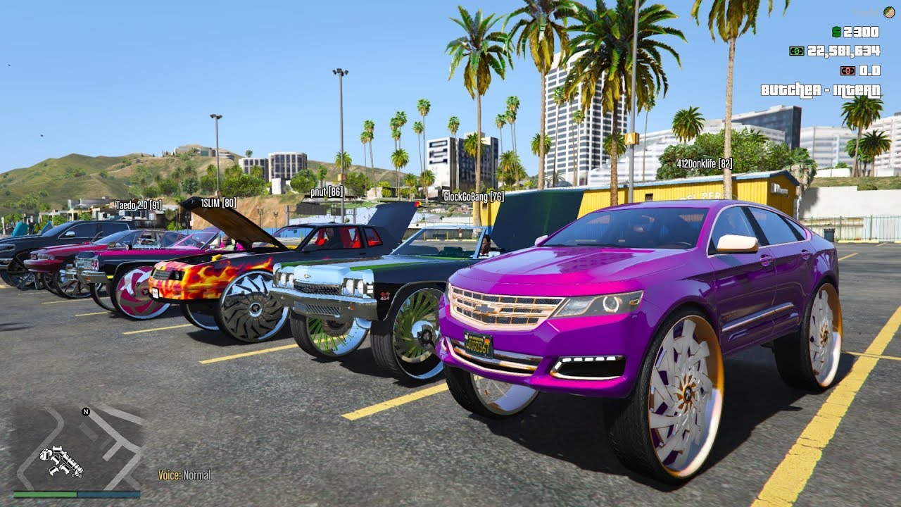 GTA V - DONK RIDEOUT .......LIL ANNOUNCEMENT