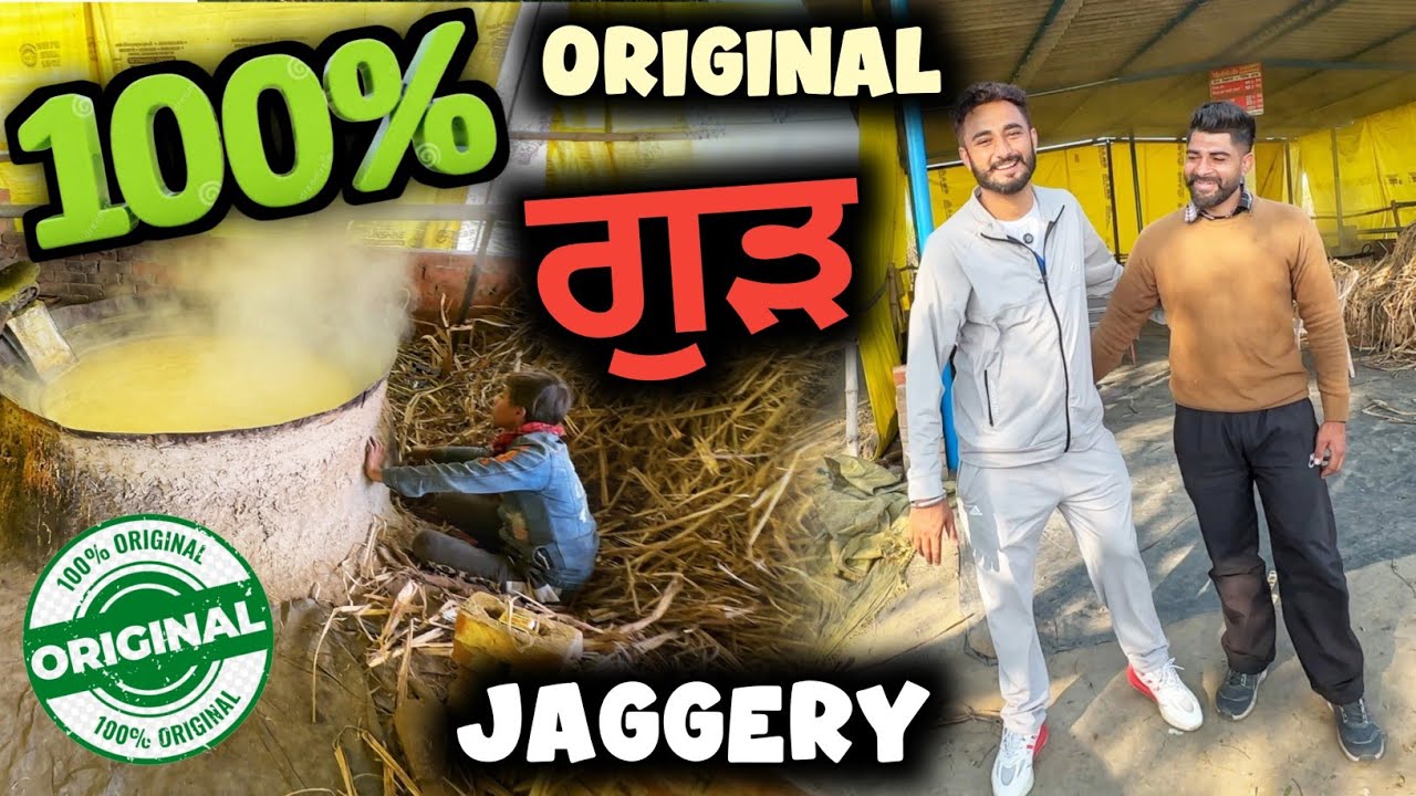 Desi Organic Gud ਗੁੜ (Jaggery) in Punjab | khoo wale
