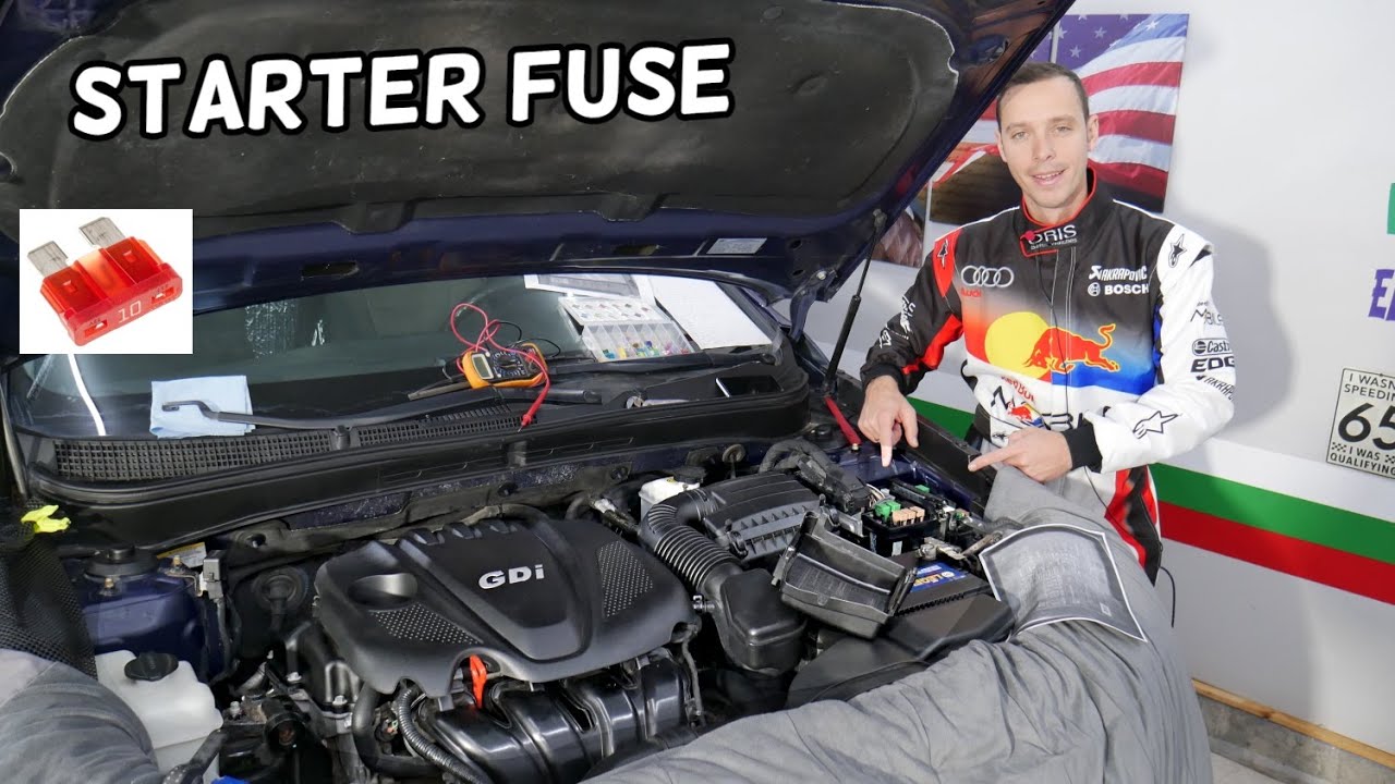 KIA OPTIMA STARTER FUSE LOCATION REPLACEMENT