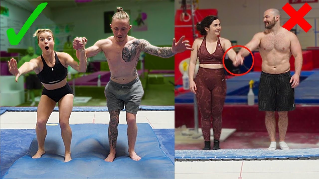 Парный гимнастический челлендж STICK IT.