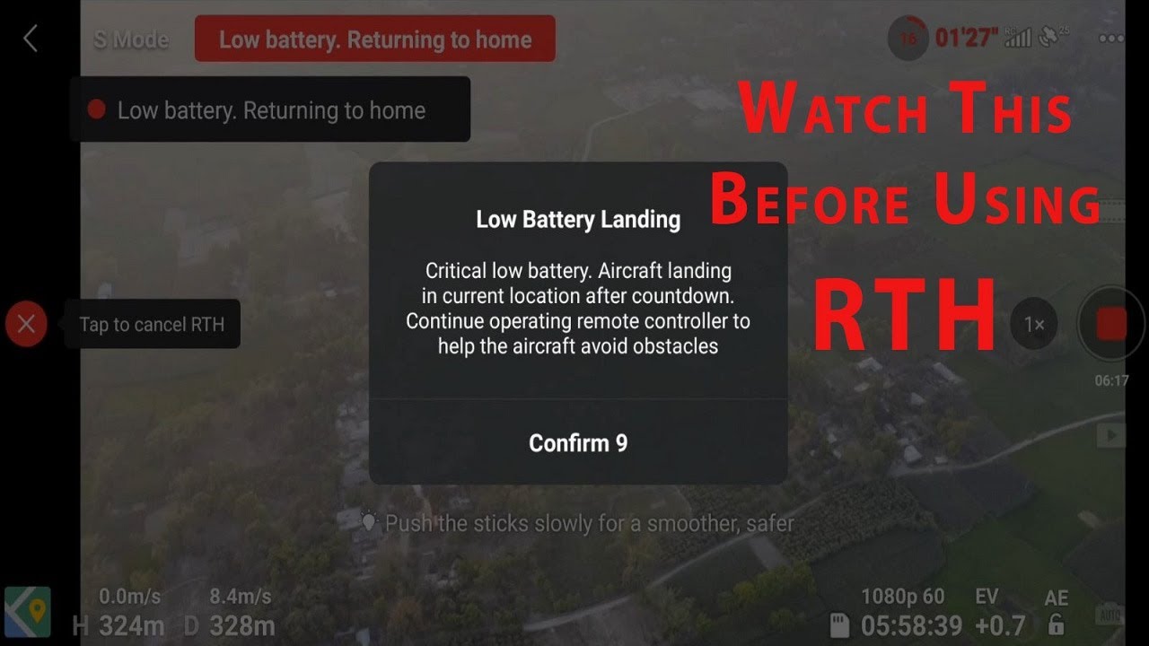 DON'T Use RTH on DJI Mini 2 Before Watching this Video | Force Landing Problem