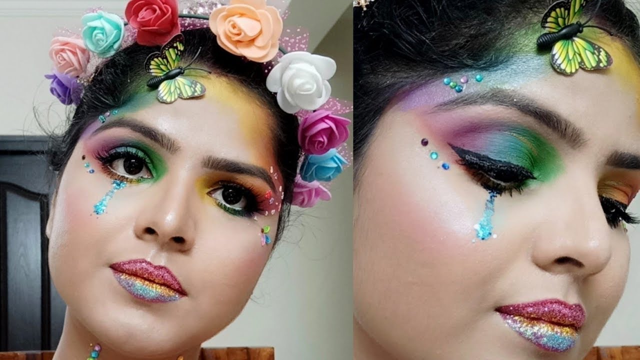 NYX Face Awards India 2018 / Rainbow Queen | #FACEAwardsIndia | @NYXCosmetics_IN