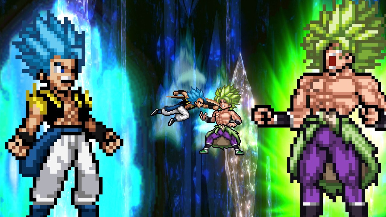 《Dargon ball film》 00：Super Saiyan Blue Gogeta VS Full Power Super Saiyan Broly!