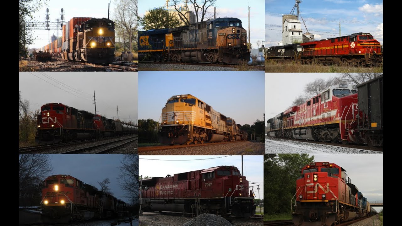 Best Trains of 2025. Heritage Units, Foreign Power and Rare Locomotives!