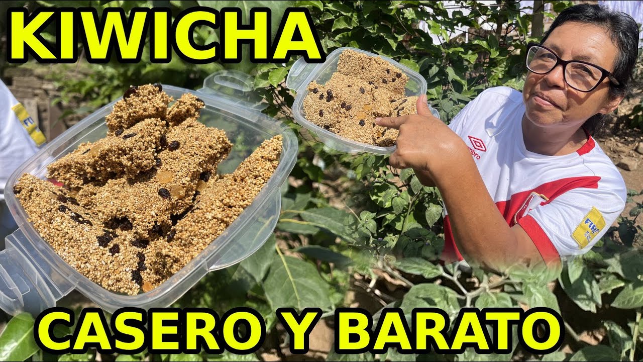 BARRAS DE KIWICHA - CASERO Y BARATO