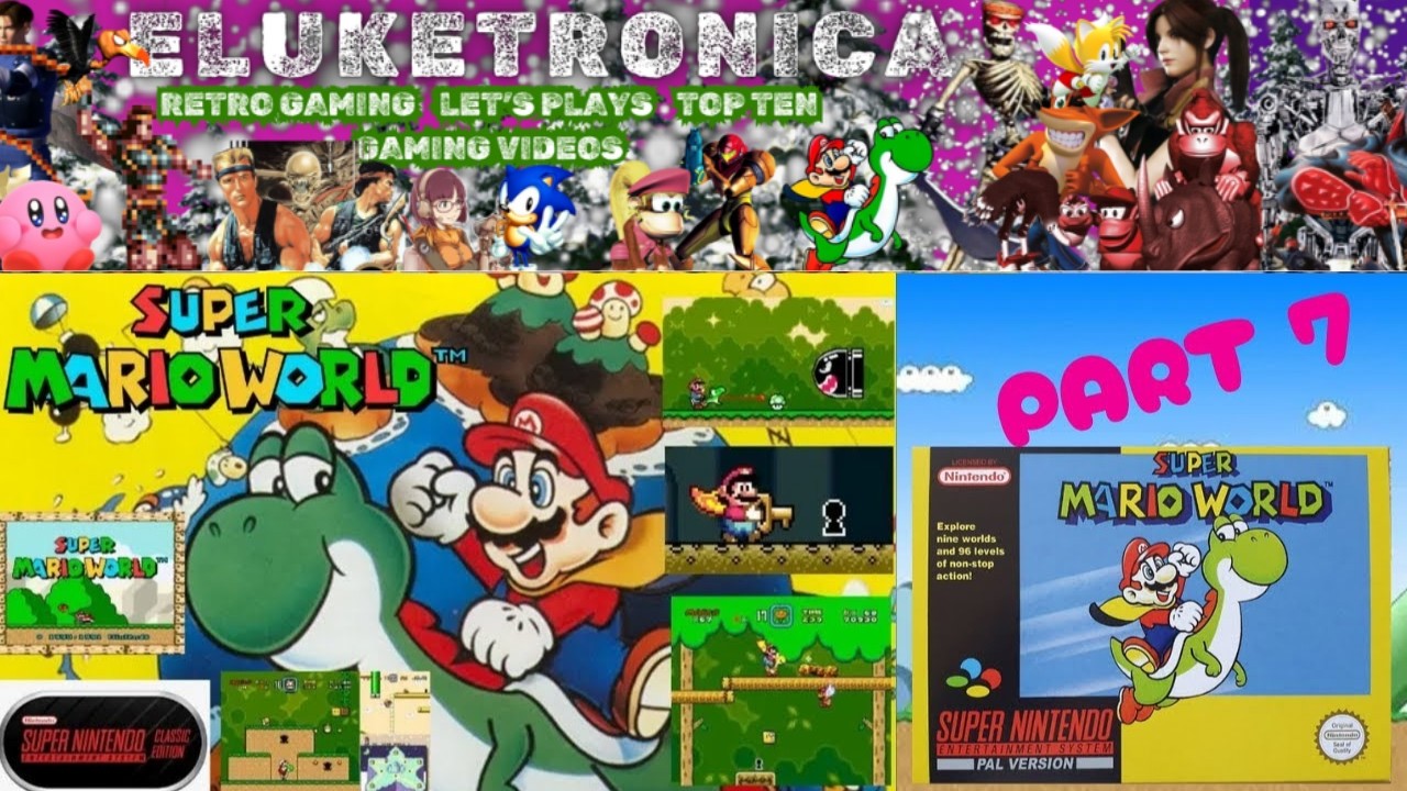 Super Mario World Part 7 How I overcame Reznor's fortress