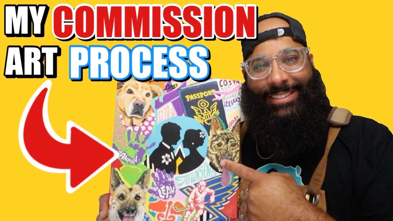 How I Handle Commission Art | Behind The Scenes Of My Process!