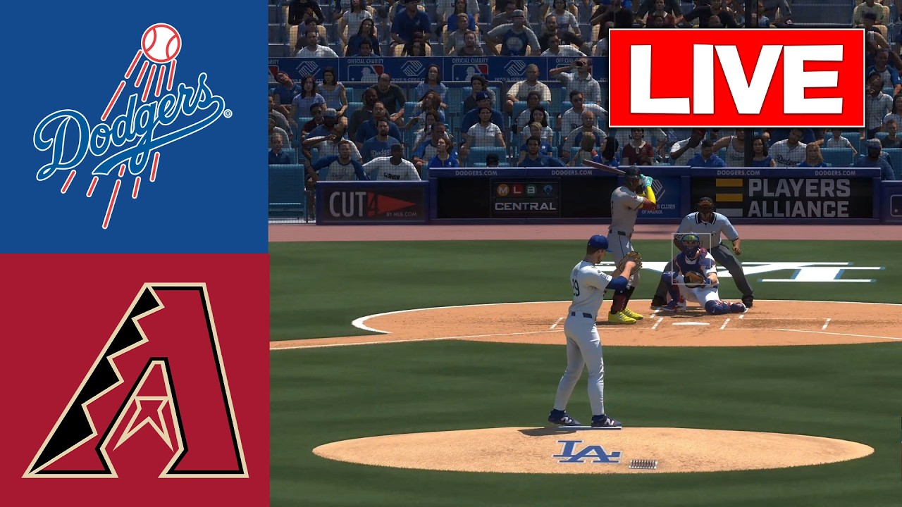 🔴LIVE 🔴Los Angeles Dodgers vs Arizona Diamondbacks / 10/03/26 Spring training /MLB THE SHOW 26