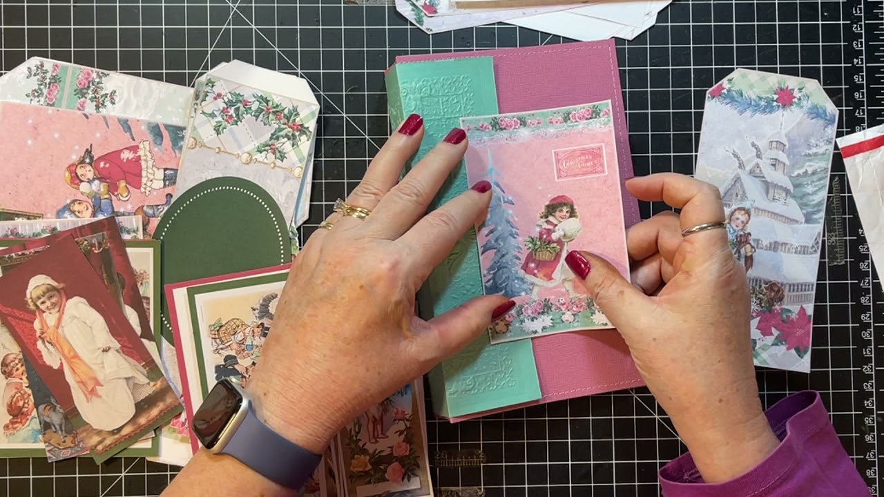 Nostalgic Winter Fun Journal - Overcoming Challenges - Craft with Me