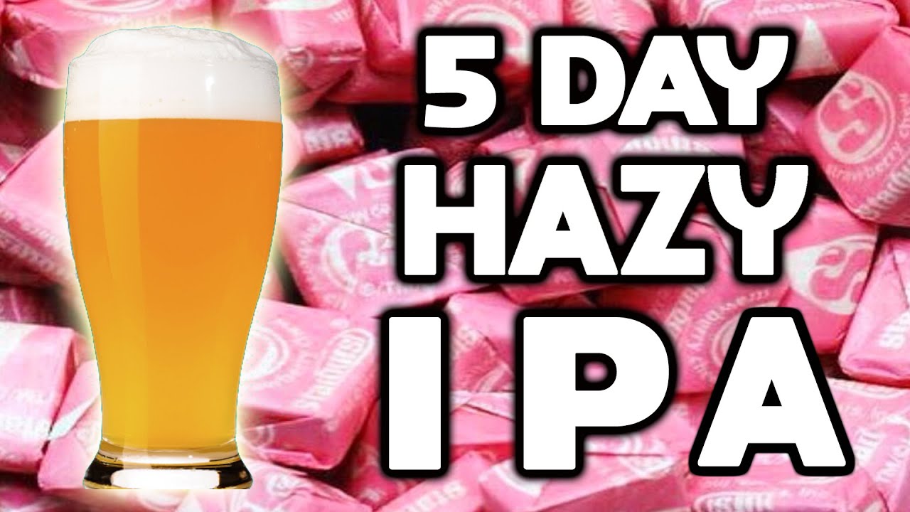 PINK STARBURST KVEIK HAZY IPA (All Grain Recipe)