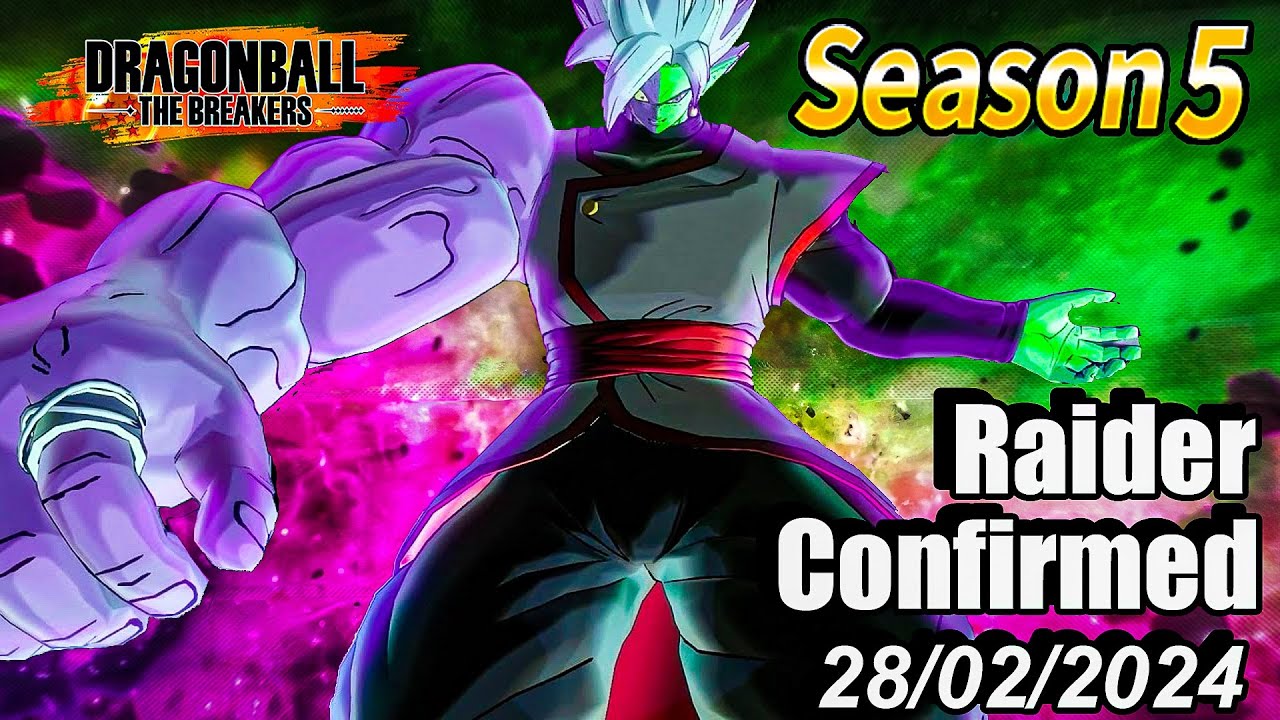 Dragon Ball The Breakers Goku Black & Fused Zamasu Raider For Season 5!
