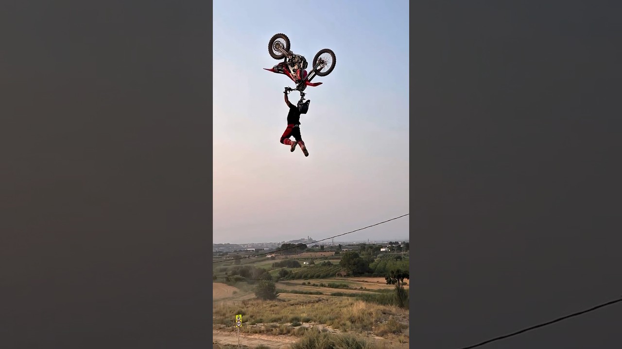 🔥 Motocross STUNT Freestyle BRUTAL #moto #highlights #music #like