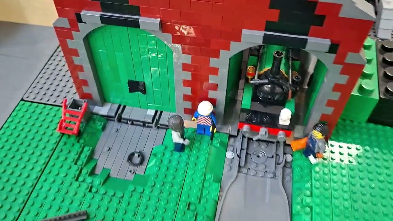 lego trains at Alresford good shed
