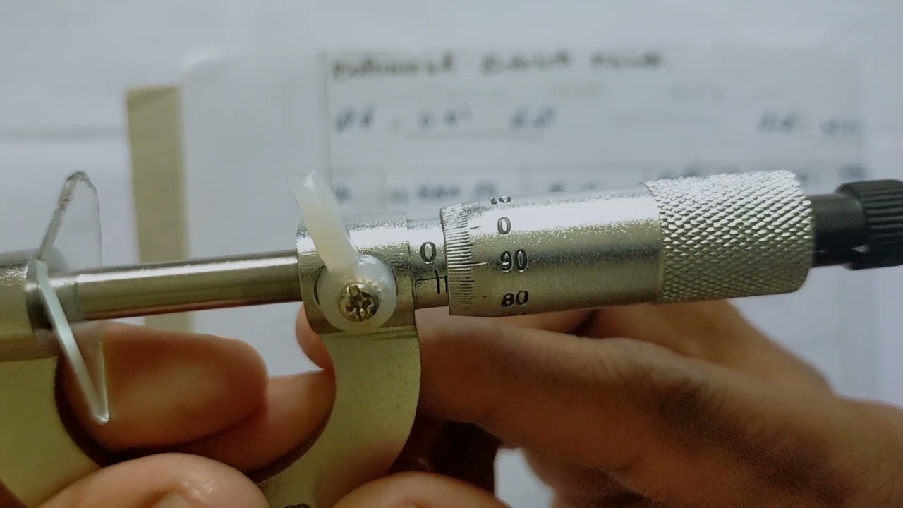 Screw gauge/திருகு அளவி