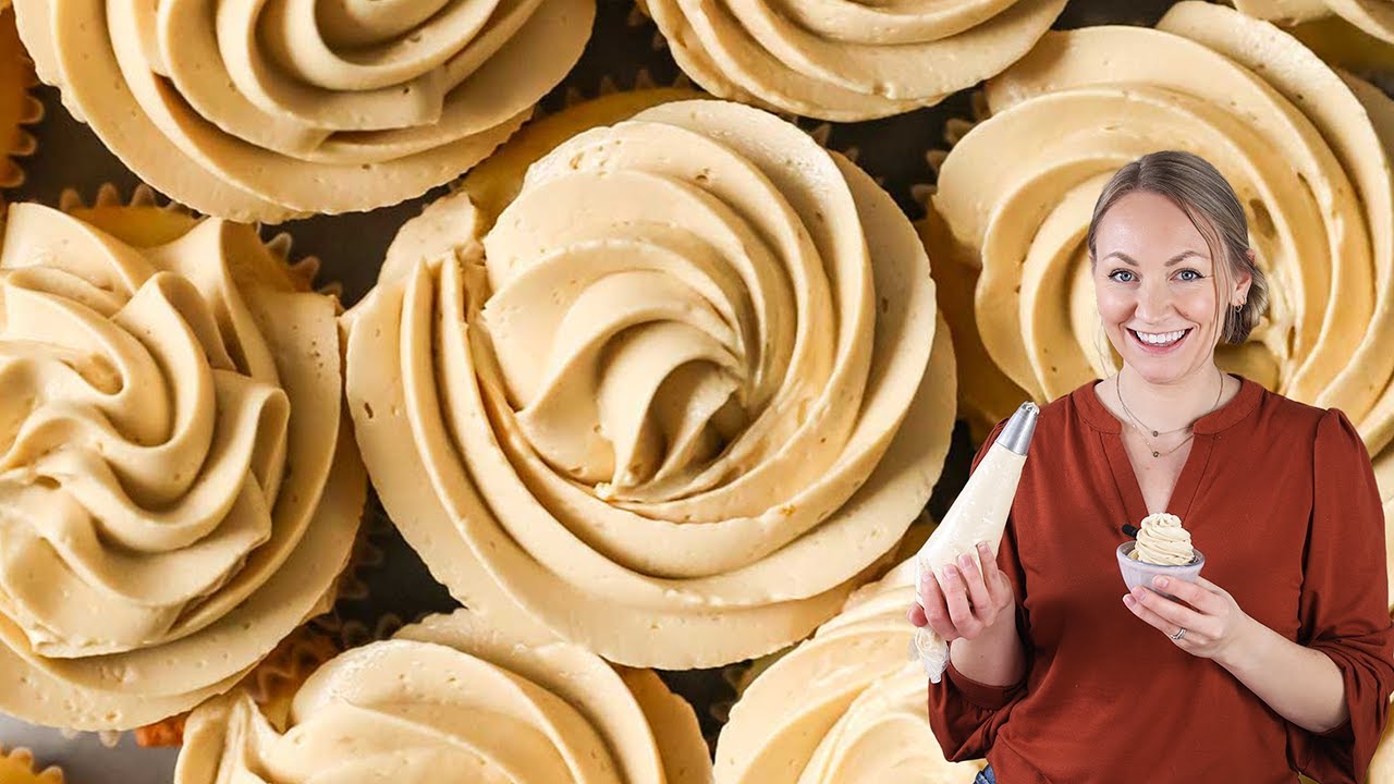 Swiss Meringue Buttercream with a Brown Sugar Twist