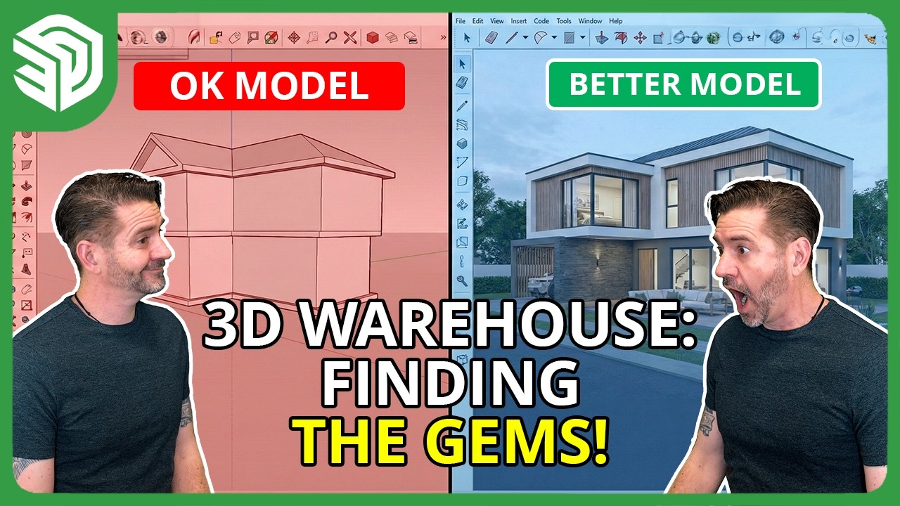 Лайфхак для 3D Warehouse: быстро находите драгоценные камни 💎