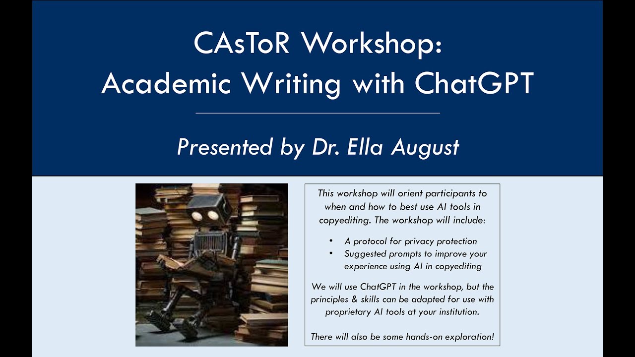 Academic Writing with ChatGPT