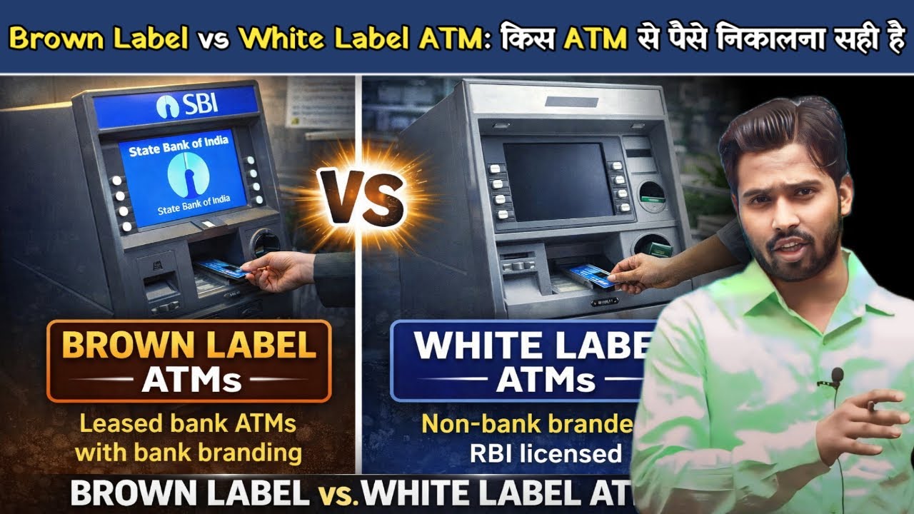 Brown Label vs White Label ATM: किस ATM से पैसे निकालना सही है.?