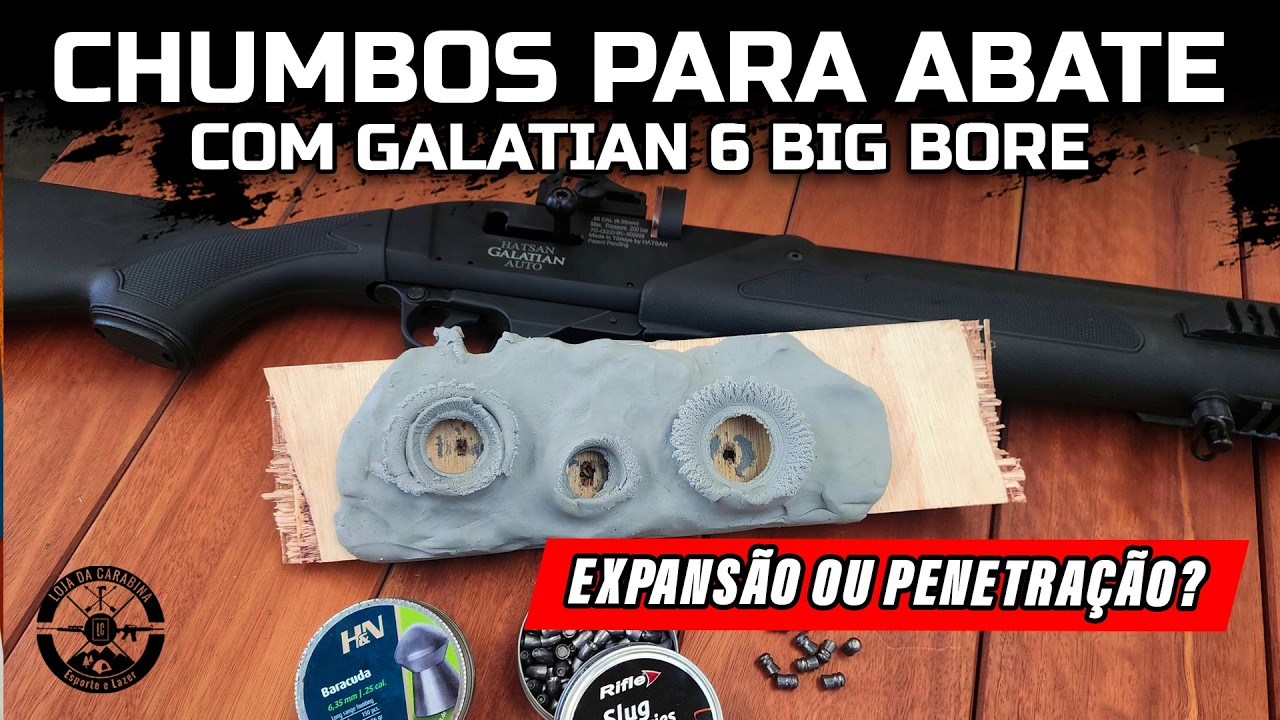 CHUMBOS PARA ABATE? Hatsan Galatian 6 AUTO 6.35mm