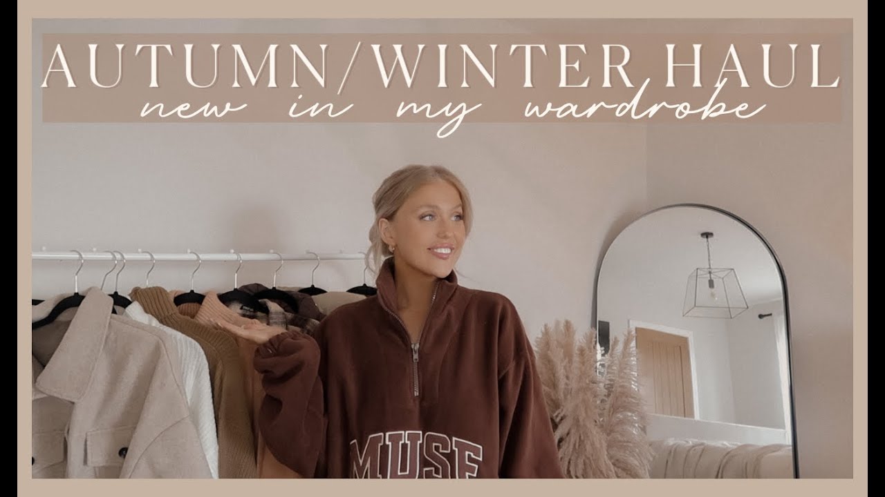 AUTUMN/WINTER HAUL | new in cosy wardrobe staples 🍂