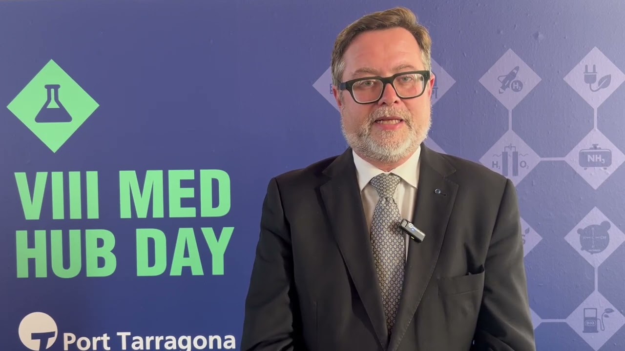 Declaraciones del presidente del puerto de Tarragona, Santiago Castellà, a El Canal