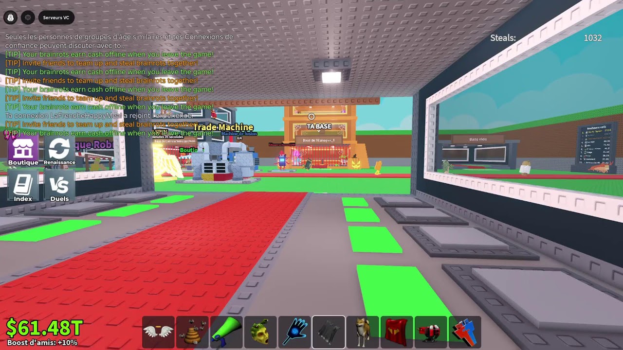 Trade et pvp plus base ss caution