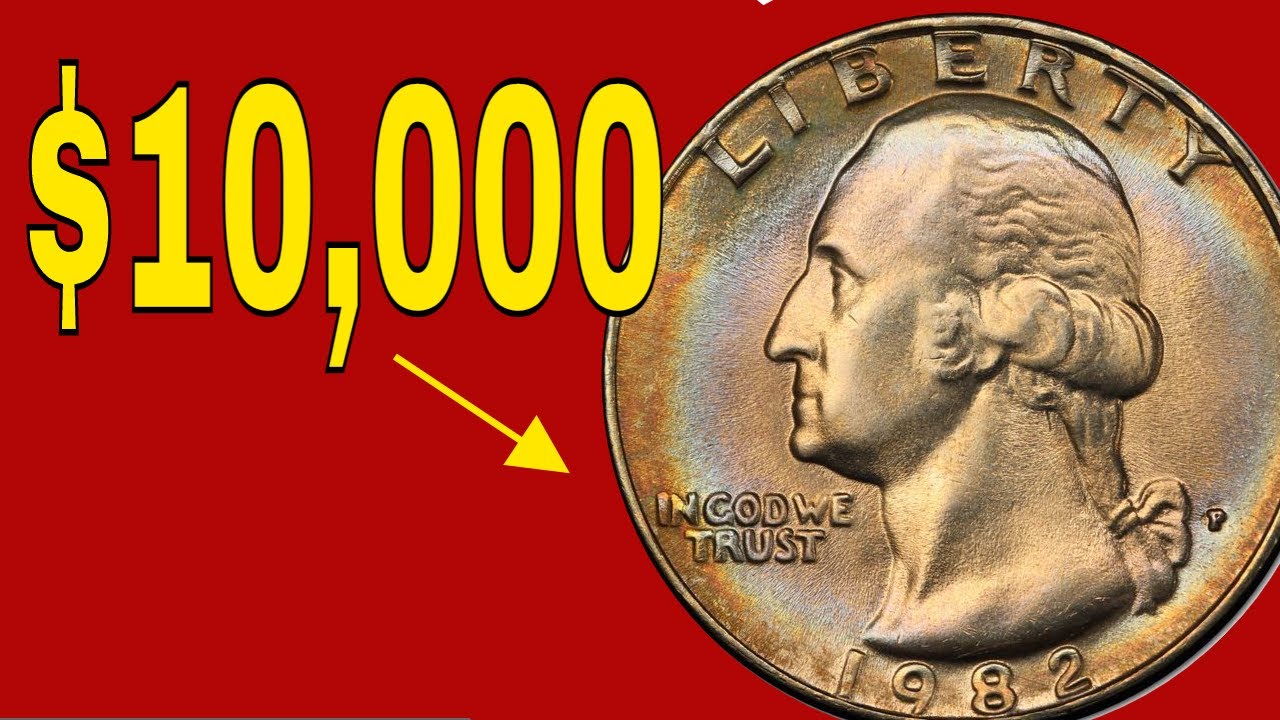 Насколько ценной может быть монета в четверть доллара 1982 года?