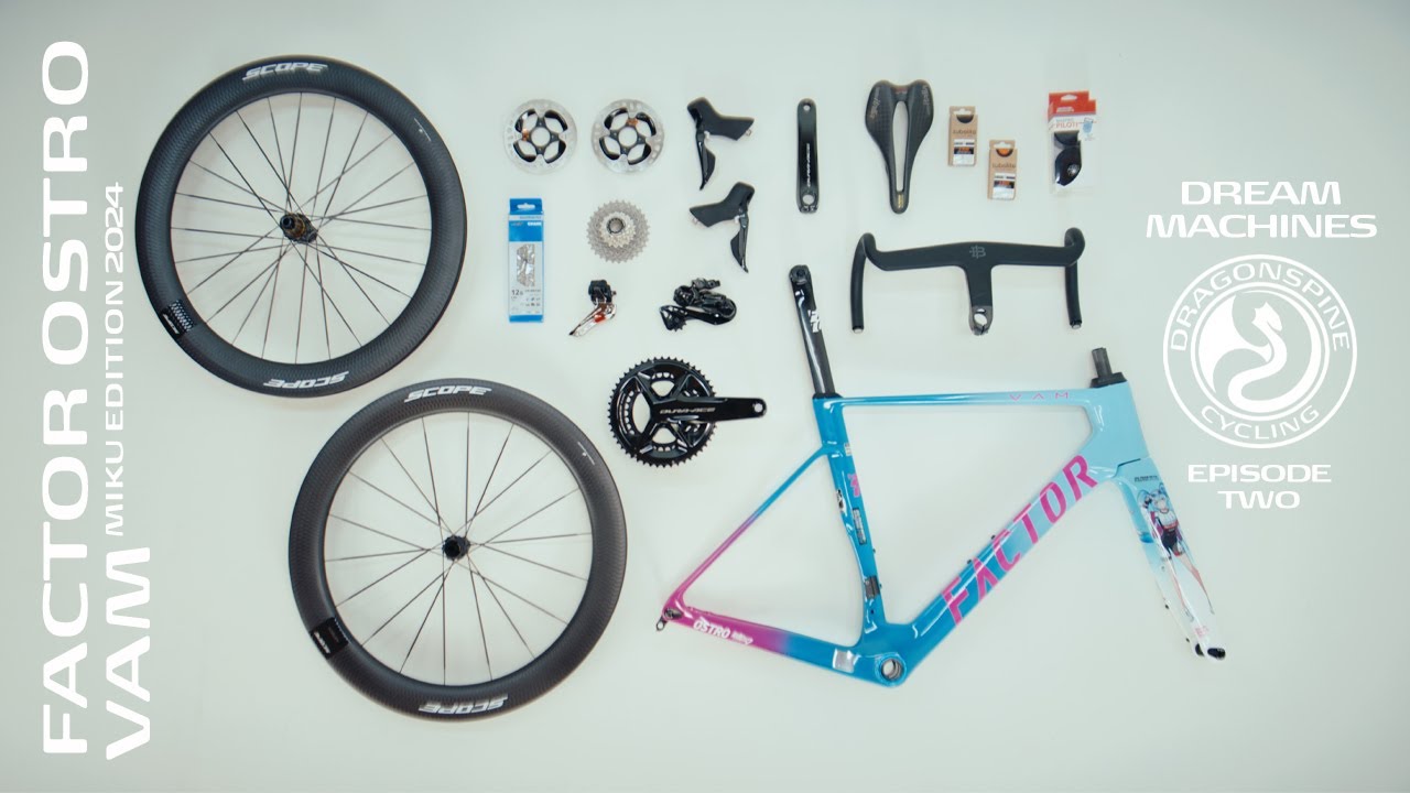 Factor Ostro VAM Miku Edition Premium Bike Build | Dream Machines | Dragonspine Cycling