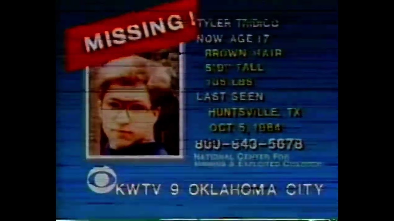 CBS Missing Children PSA 1985 Tyler Tridico